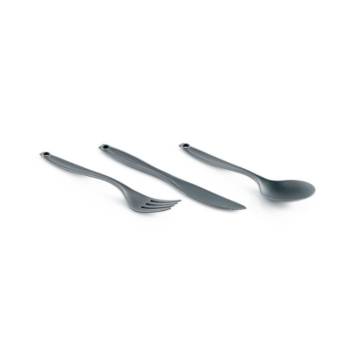GSI Outdoors Cutlery Set - Gray